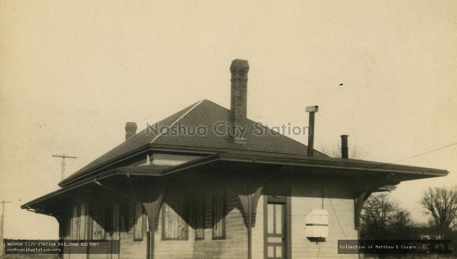 Postcard: New Haven Railroad, Wampum, Massachusetts